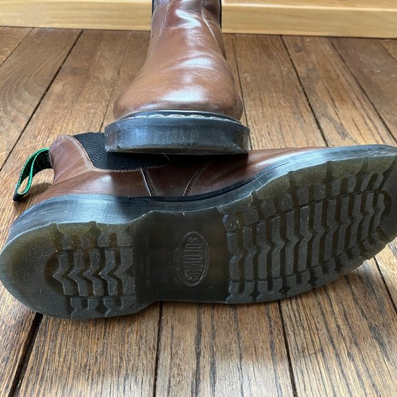 Solovair Classic Brown Chelsea Boots "Gaucho Crazy Horse Dealer" size UK 6 US 8 - Picture 8 of 11